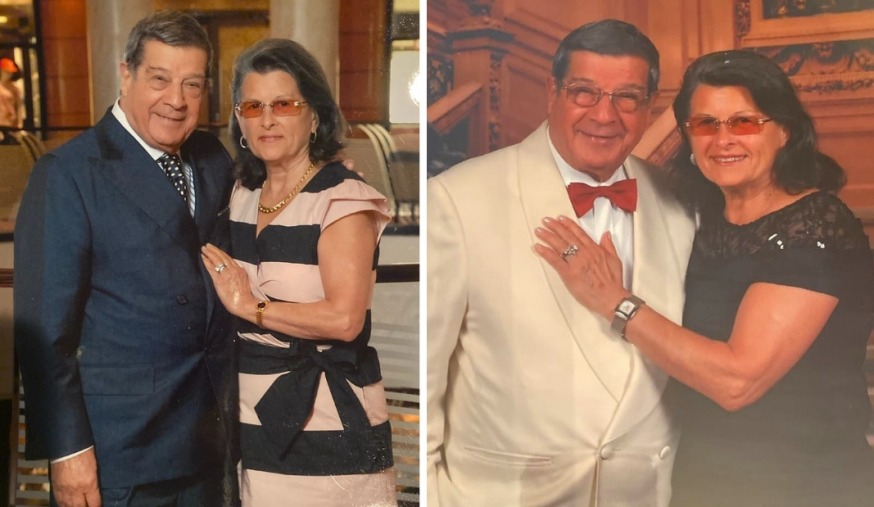 Vincenzo Cerbone (L) with his wife Ida Cerbone (R) (Provided by Gianna Cerbone-Teoli)