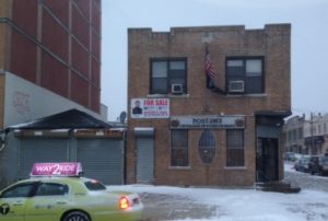 New development site, former location of VFW Post