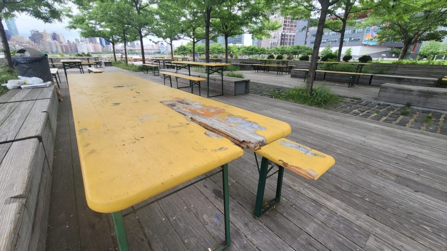 LIC Landing, Hunters Point South Park, photo taken on May 24, 2022 (Photo By Michael Dorgan, Queens Post)