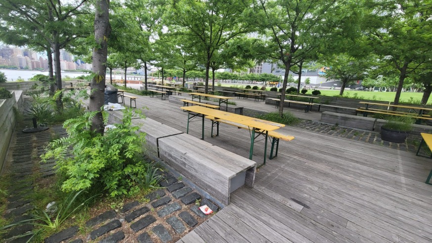 LIC Landing, Hunters Point South Park, photo taken on May 24, 2022 (Photo By Michael Dorgan, Queens Post)
