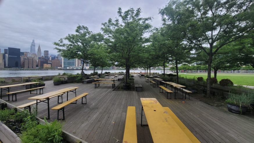 LIC Landing, Hunters Point South Park, photo taken on May 24, 2022 (Photo By Michael Dorgan, Queens Post)