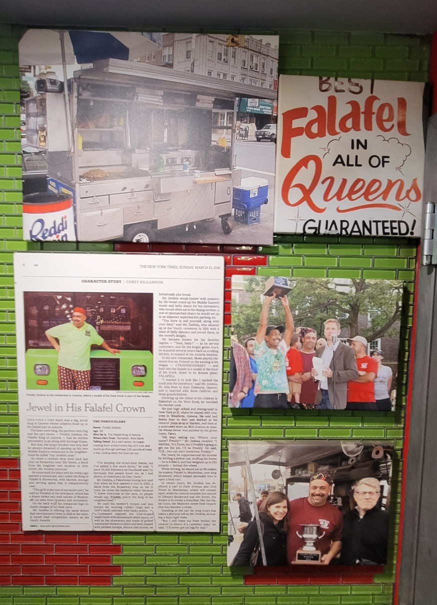 King Of Falafel & Shawarma (Photo by Michael Dorgan, Queens Post)