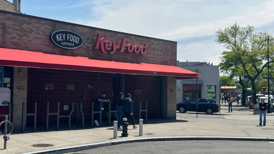 launch of the Astoria Merchants Business Key Food Improvement Program (Photo by Michael Dorgan)
