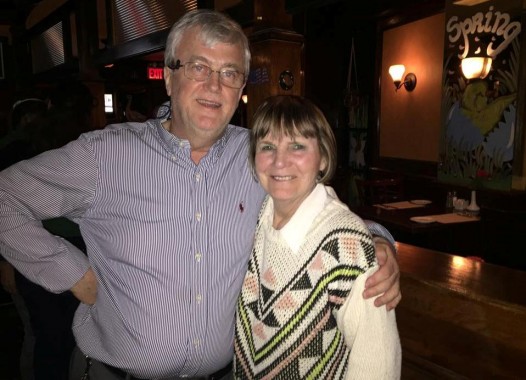 Ambrose Gurhy with patron