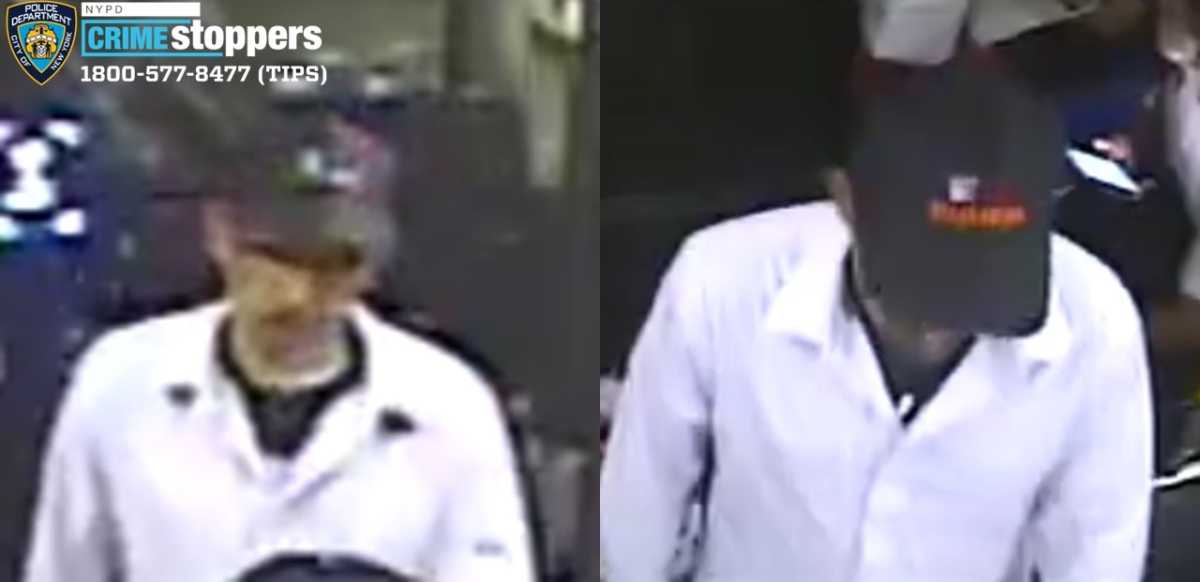 Cops are looking for the suspect who allegedly groped a 20-year-old woman onboard a Q65 bus on Hillside Avenue in Jamaica Hills.