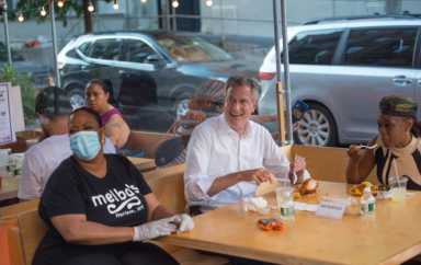 deBlasioMcCray-Dining-NYC-062420