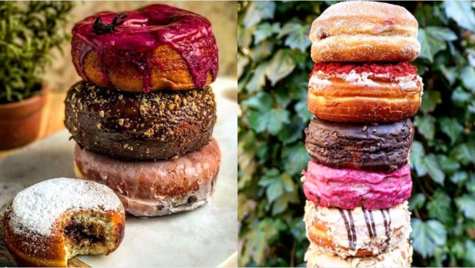 Some of the various donuts that will be on offer at Dough Doughnuts in Astoria (Photo: Dough Doughnuts Instagram)