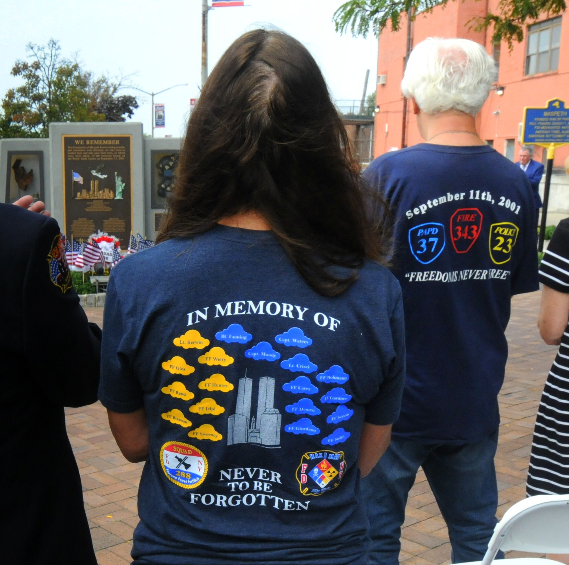 The Maspeth community remembered those lost 24 years ago this week in the Sept. 11 attacks at the World Trade Center.
