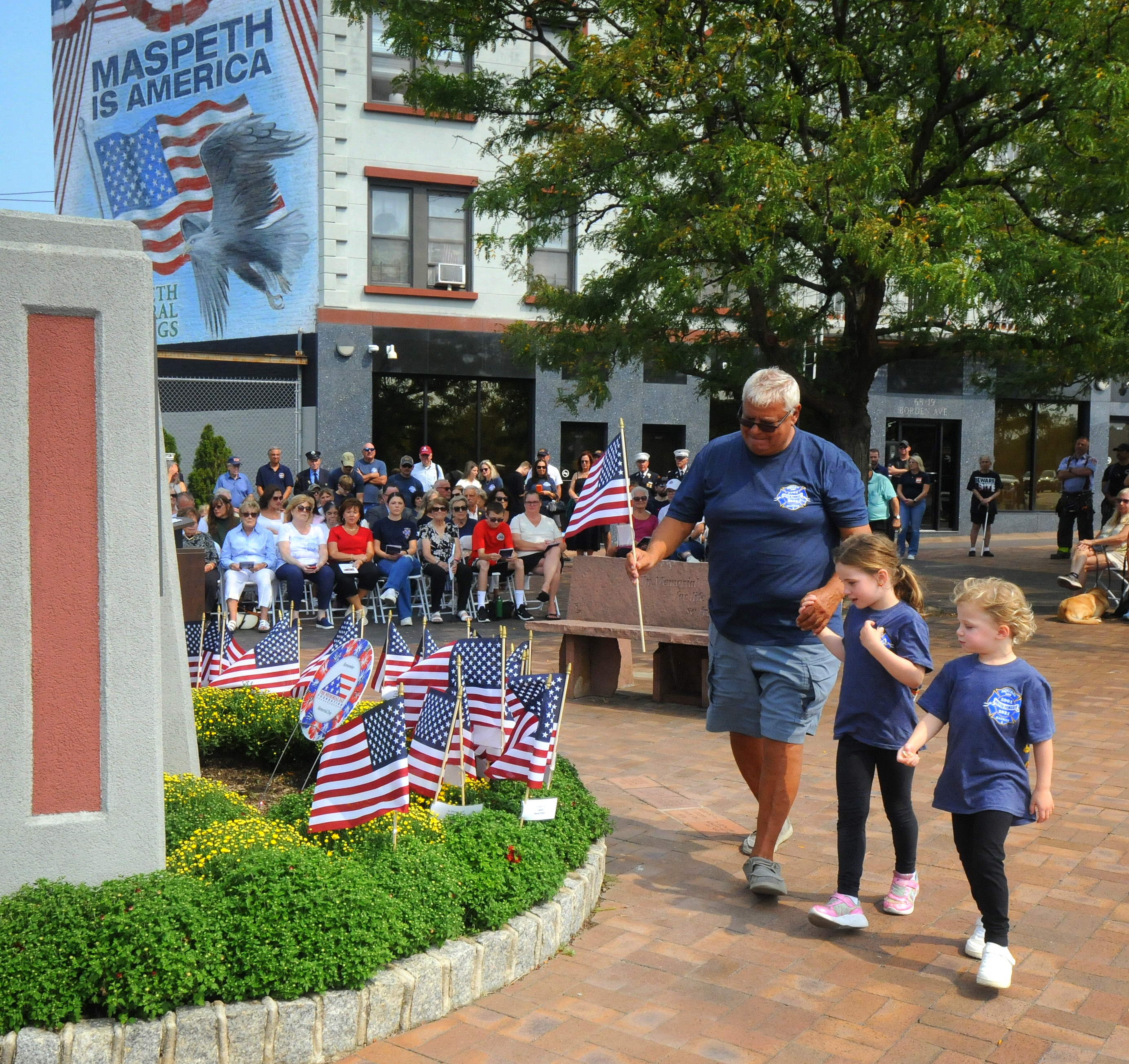 The Maspeth community remembered those lost 24 years ago this week in the Sept. 11 attacks at the World Trade Center.