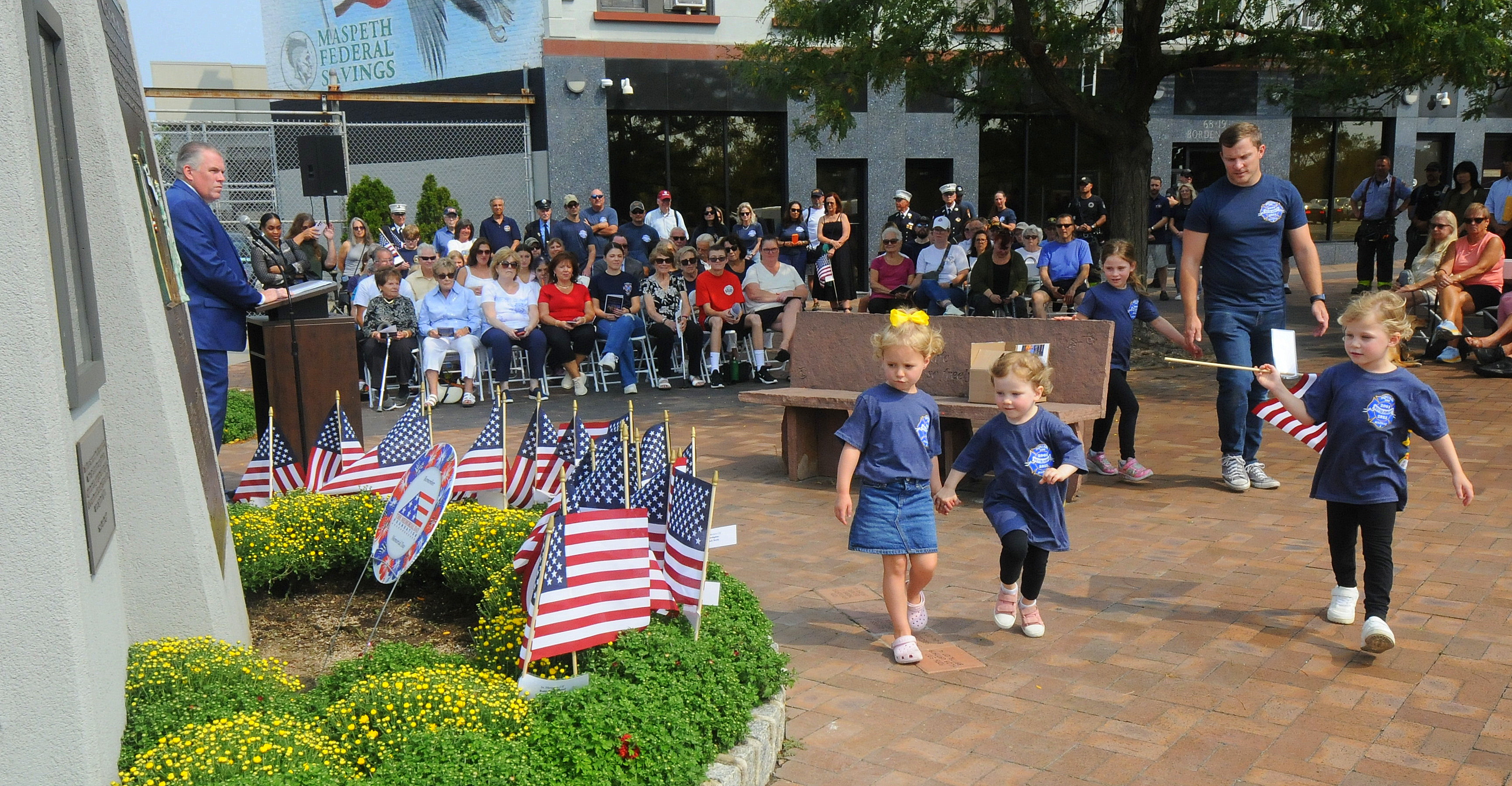 The Maspeth community remembered those lost 24 years ago this week in the Sept. 11 attacks at the World Trade Center.