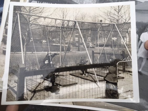 Old photo of Phipps Playground