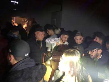 partygoers