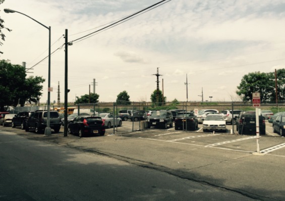 Existing lot (June 2015)