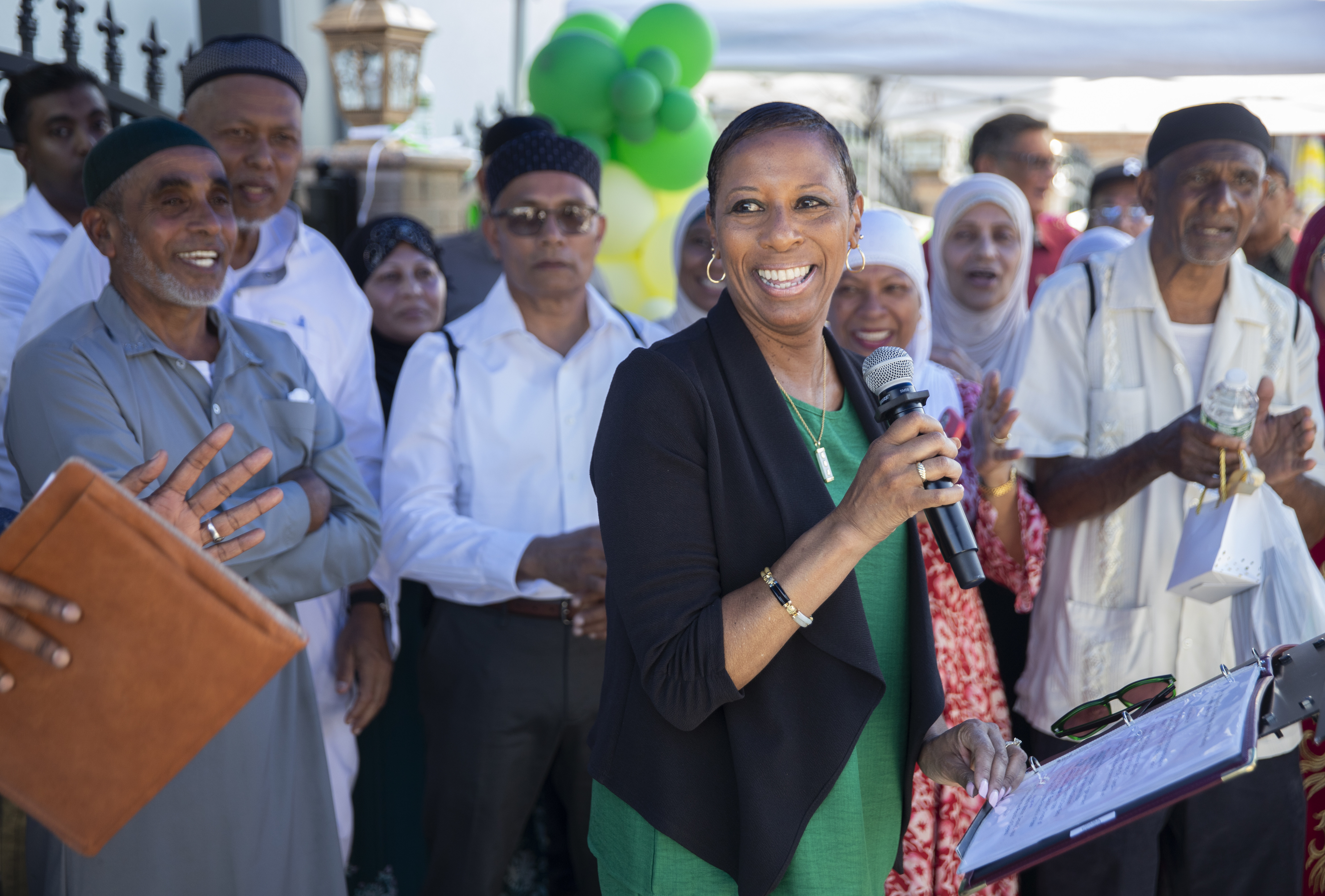 Liberty Avenue and 127th Street in South Richmond Hill was co-named "Majid Al Abidin Way" to honor a cornerstone of the community.