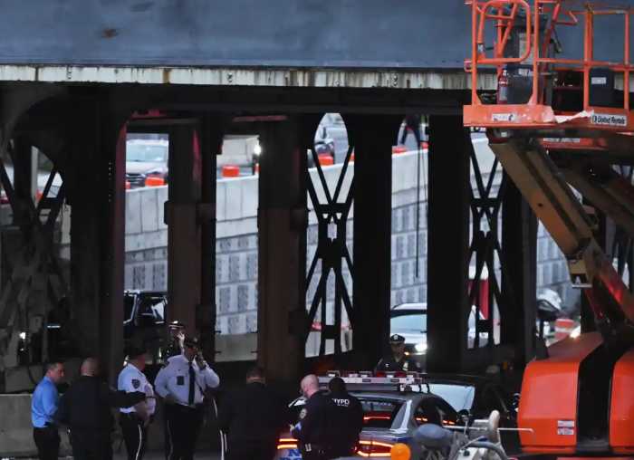 A highway construction worker was struck and killed by a hit-and-run driver while directing traffic around the Van Wyck Expressway project on Friday, Sept. 19
