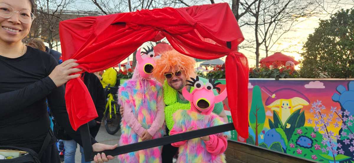 Participants at HPPC's Halloween on the Waterfront event in 2024. Photo courtesy of HPPC.