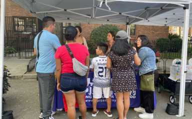 A previous NYIC Key to the City event in Jackson Heights. Photo courtesy of NYIC.