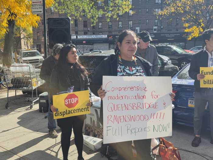 Christina Chaise at Thursday's protest. Photo: Shane O'BRien