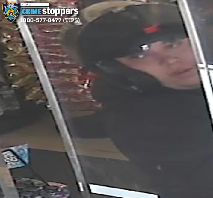 Cops are looking for this suspect for allegedly robbing the elderly at gunpoint in three Queens police precincts, starting with a couple in Maspeth in September.