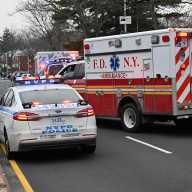 A man was struck and killed by a hit-and-run driver of an 18-wheeler on Borden Avenue in Maspeth, according to the NYPD.