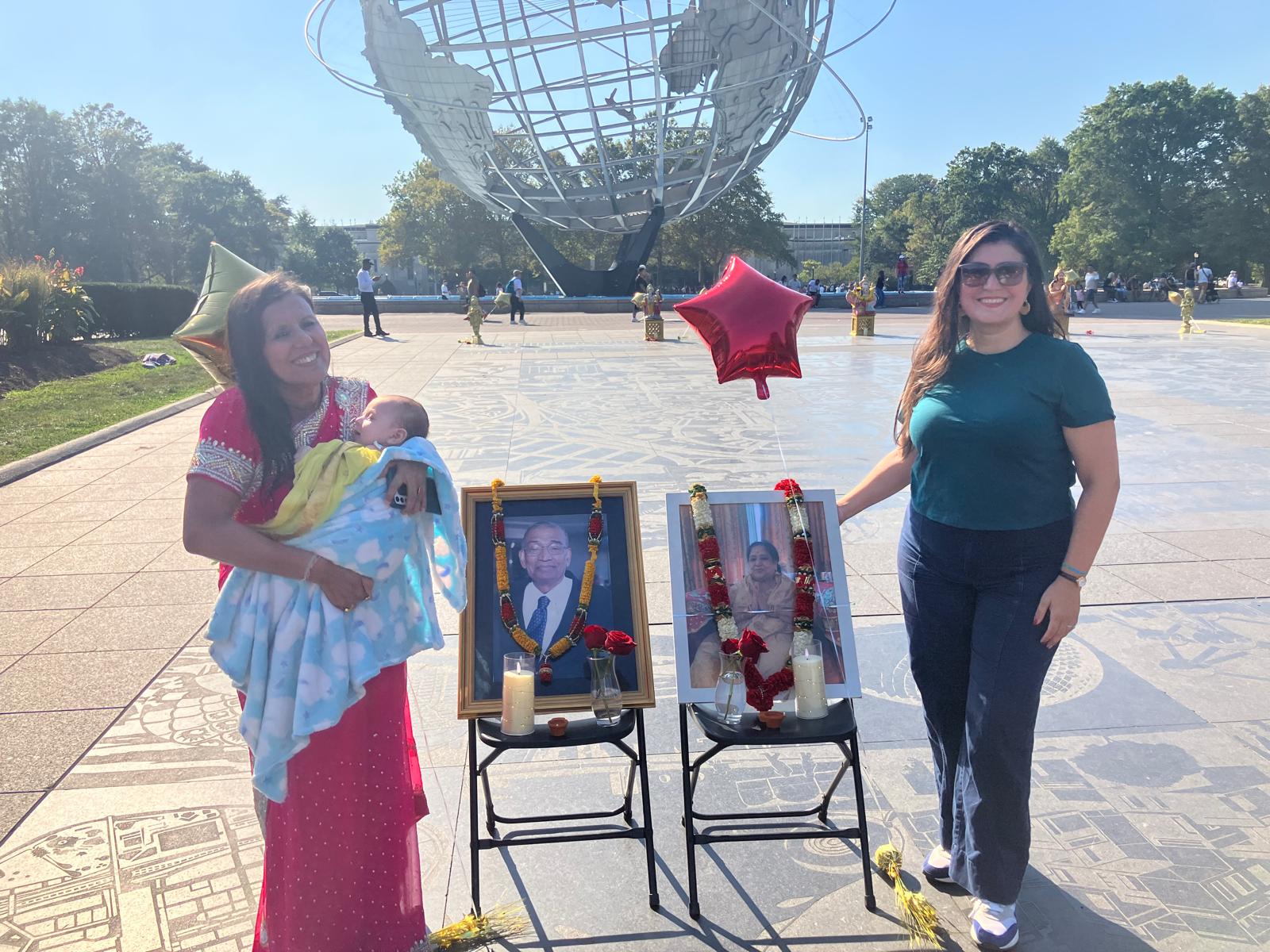 State Sen. Jessica Ramos joined several colleagues in government at the celebration in Flushing Meadows Corona Park.