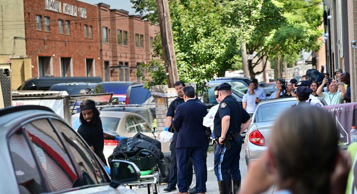 An East Elmhurst man was sentenced to 50 years to life in prison for murdering his mother and brother and dumping his brother's body in a garbage bag at the curb in July 2023.