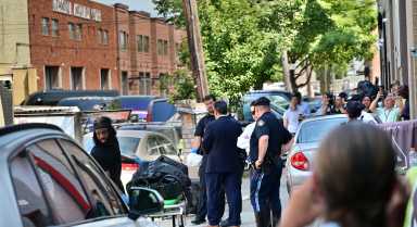 An East Elmhurst man was sentenced to 50 years to life in prison for murdering his mother and brother and dumping his brother's body in a garbage bag at the curb in July 2023.