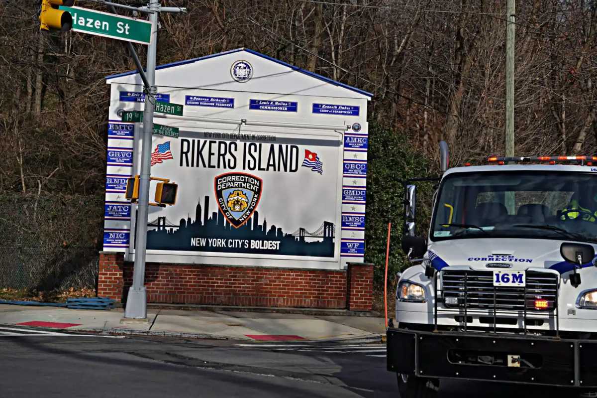 A former correction officer assigned to Rikers Island is criminally charged with filing phony documentation for medical treatment.
