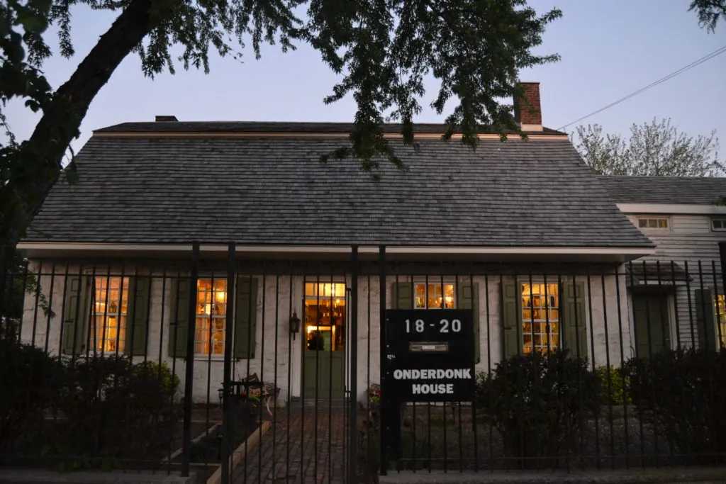 The Onderdonk House remains in Ridgewood as a landmark celebrating the community’s history.