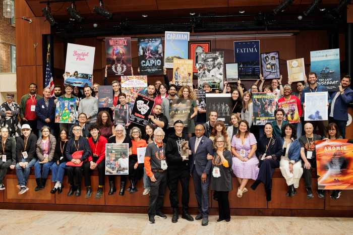 More than 40 filmmakers and their creative teams helped kick off the 15th Queens World Film Festival at Borough Hall.