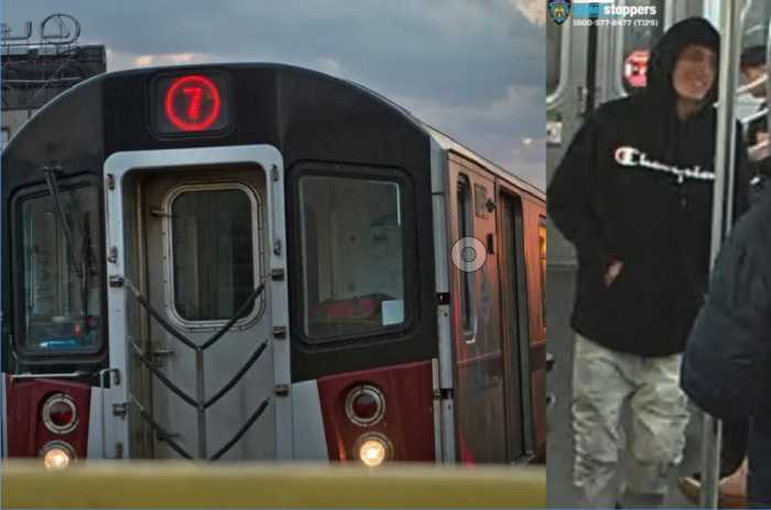 Luis Pallchisaca of Richmond Hill was indicted by a Queens grand jury in connection with an unprovoked knife attack on a 7 train rider in Corona.
