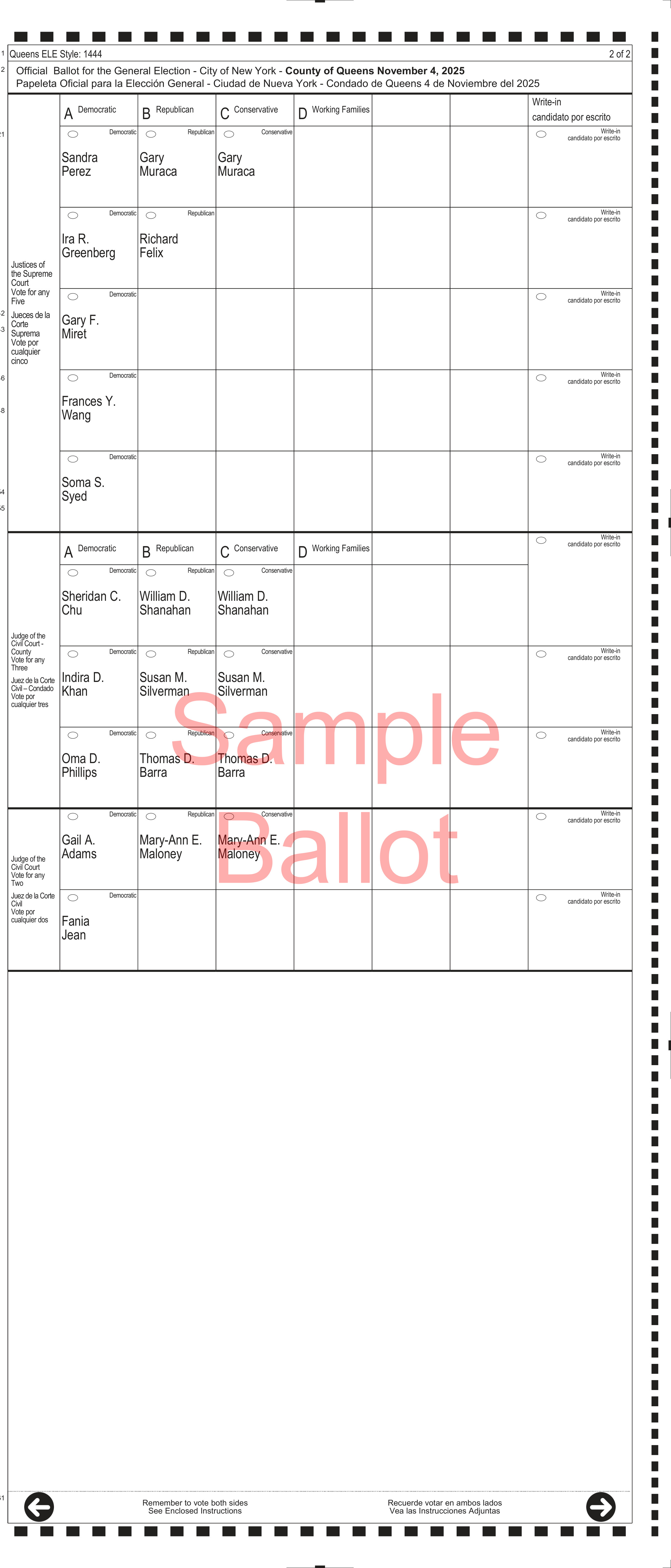 sample ballot queens 3