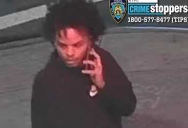 Cops are looking for this suspect, who allegedly stole a Rolex watch from a man who had attempted to sell it through Facebook Marketplace in an Astoria restaurant.