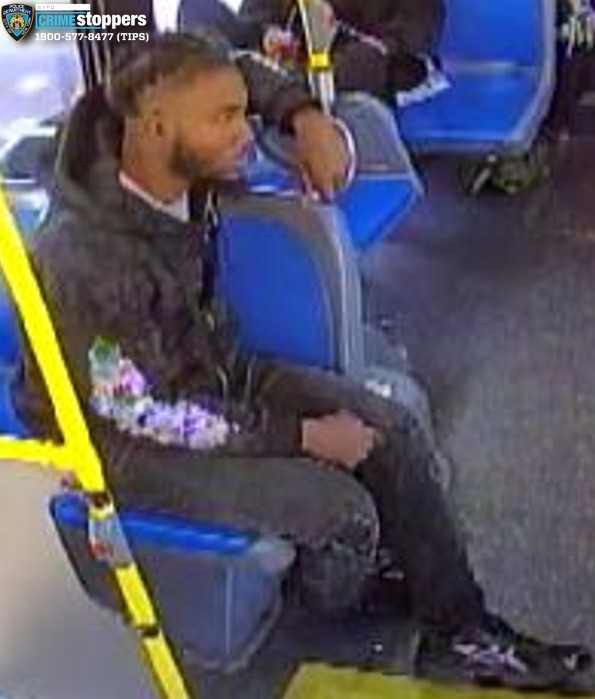 One of the suspects who allegedly robbed a man at knifepoint near 243rd Street and Memphis Avenue in Rosedale.