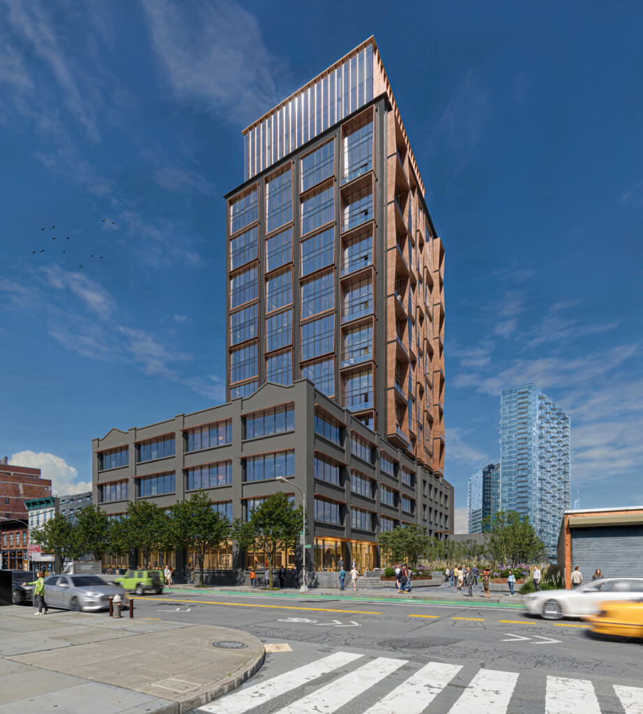 Construction tops out on upcoming 23-story mixed-use building in LIC