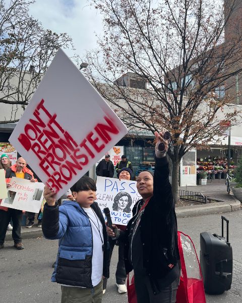 Photo courtesy of Bronstein Tenant Union.