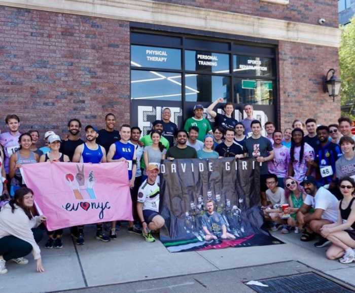 Participants at the 2024 5k for Davide. Photo courtesy of Nicholas Alexandrakos.