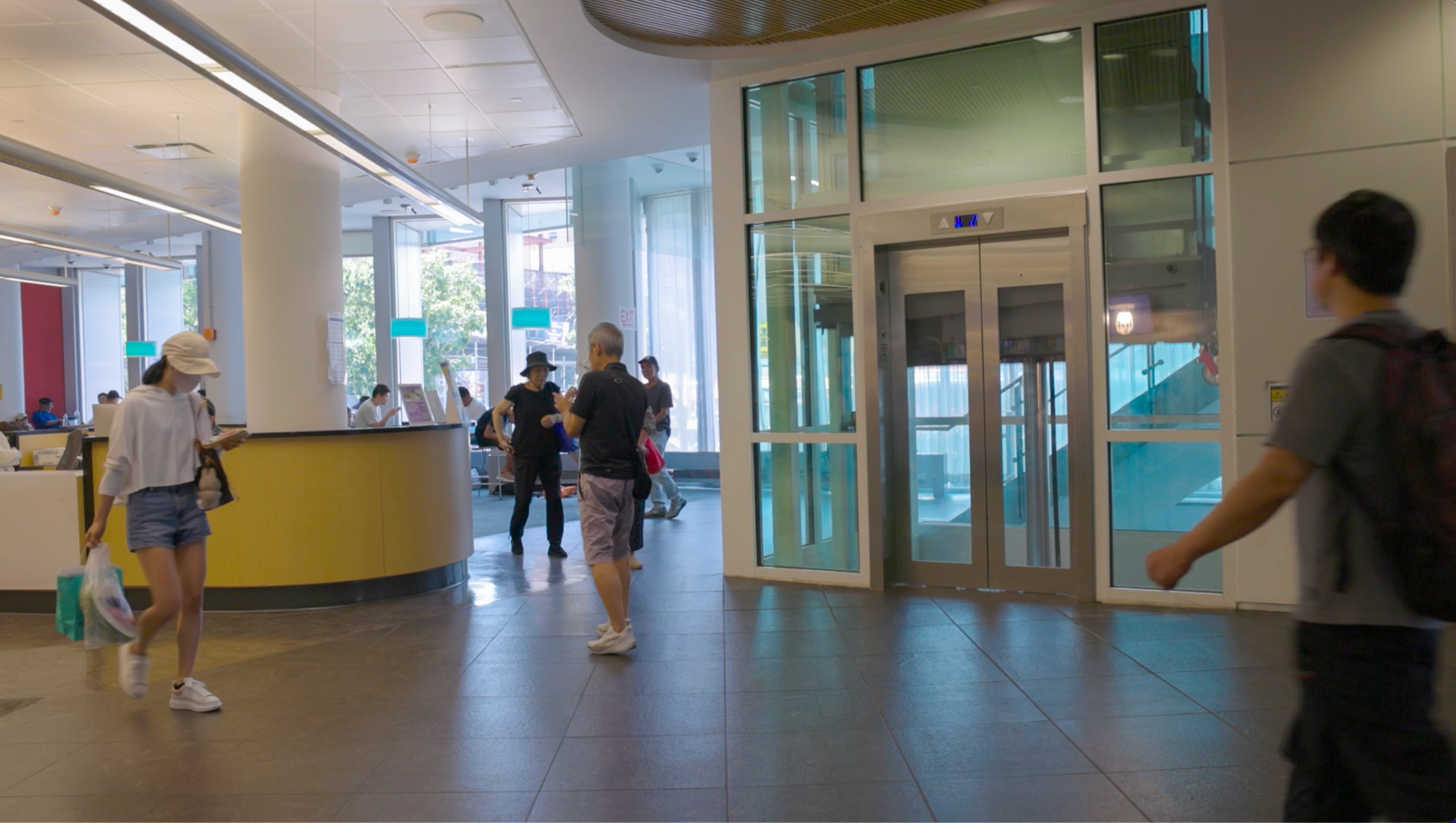 The city has opened a new ADA-accessible elevator at the Flushing Library and improved the existing elevator in a $13 million upgrade project. 