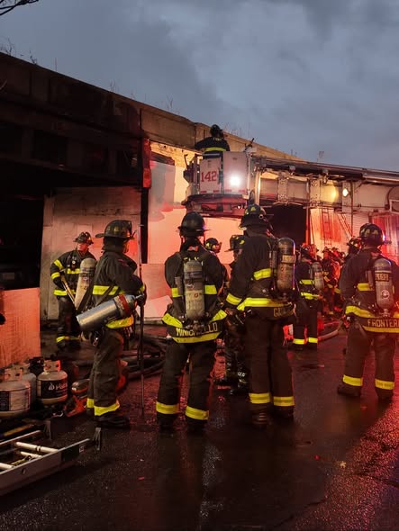 FDNY fire marshals are investigating the cause of the two-alarm fire that injured one civilian. 
