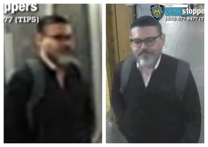 Cops are looking for this suspect, who allegedly groped a 15-year-old girl on an L train in Ridgewood.
