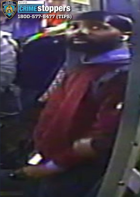 The NYPD's Hate Crimes Task Force is looking for this suspect who allegedly punched a woman on a Q83 bus in St. Albans after questioning her sexual orientation.
