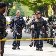 Police are looking for two men who stabbed a 14-year-old boy in Woodside on Nov. 11.