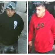 Cops are looking for these suspects who allegedly slashed three people after an argument escalated into violence in front of a Burger King on Roosevelt Avenue in Corona.