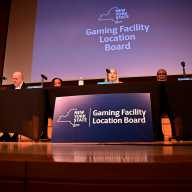 The New York State Gaming Facility Location Board approved both Queens casinos, alongside the Bally's proposal in the Bronx, in a unanimous vote Monday morning. Photo by Lloyd Mitchell.
