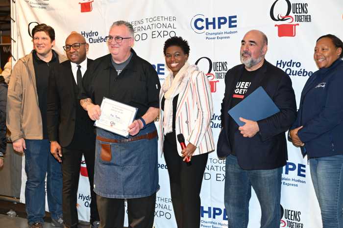 Fuzi Pasta also received an award Monday night. Photo by Ramy Mahmoud.