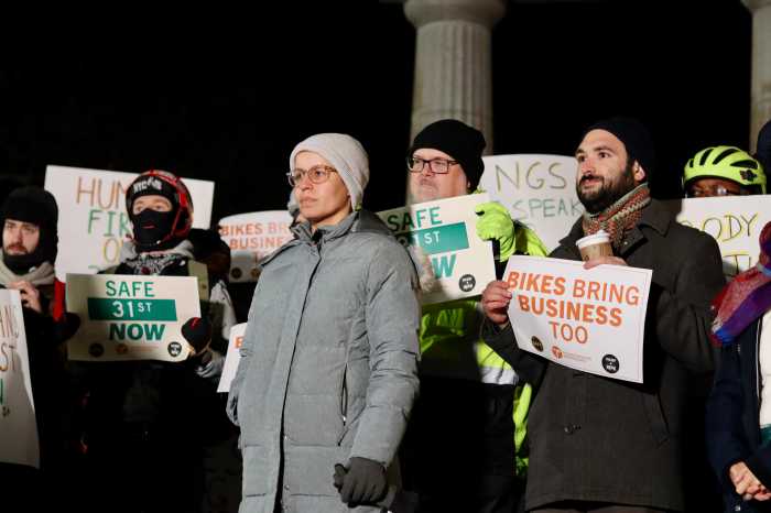 Photo courtesy of Transportation Alternatives.