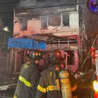 The old Catfish Soulfood Cafe in Springfield Gardens was destroyed during a three-alarm fire on Dec. 28.