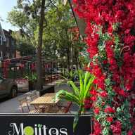 Colombian restaurant Mojitos was one of 38 restaurants in Congressional District 6 to receive outdoor dining infrastructure at no cost as part of the initiative. Photo courtesy SBS.