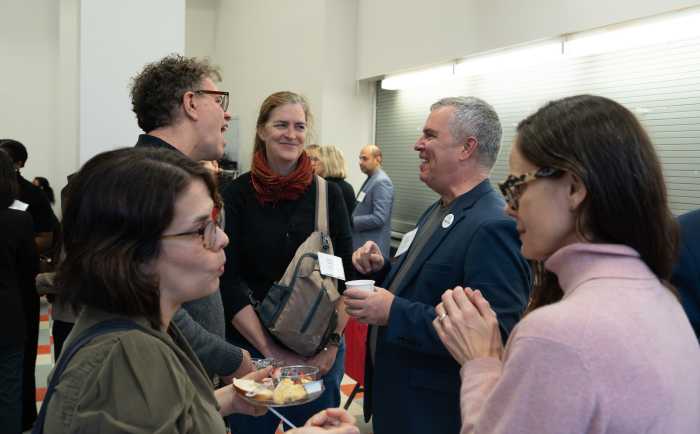 LaGuardia Community College hosted its third annual Christmas party in Long Island City last Friday. Photo courtesy of LaGuardia Community College.