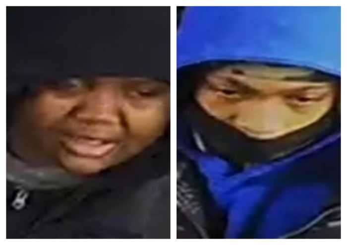 Cops are looking for these suspects who allegedly robbed two 16-year-old boys at knifepoint on board a Q22 MTA bus in Rockaway Park.